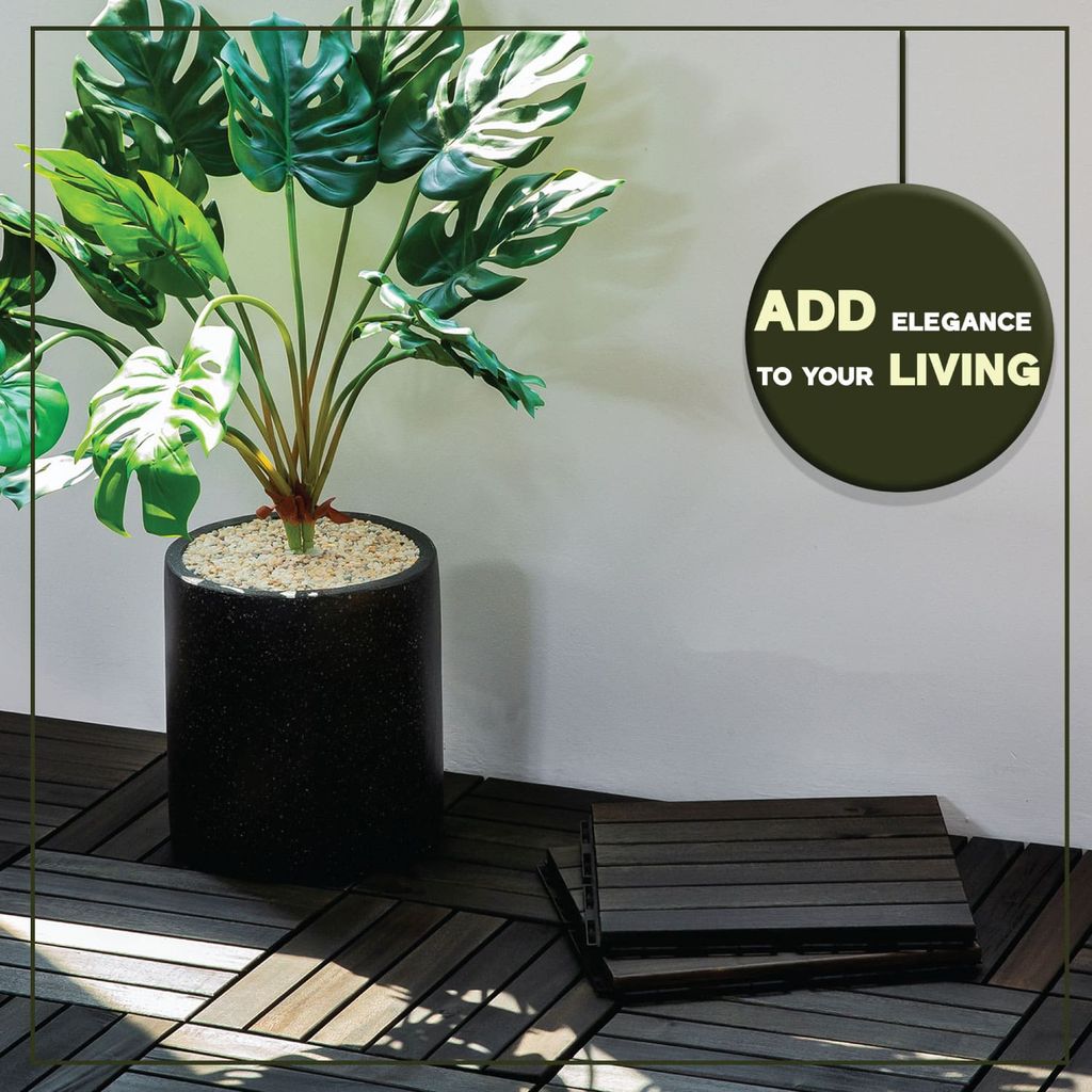 Vỉ Gỗ Lót Sàn 6 Nan Đế Thấp - Square Joint Floor Decking 6 Slats