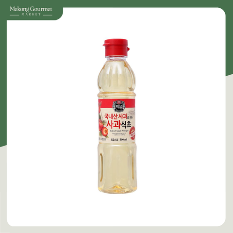 Giấm Táo Hàn Quốc Beksul 500ml