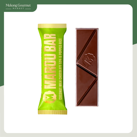 Chocolate Sữa Dừa Và Gạo Rang Marou 35g