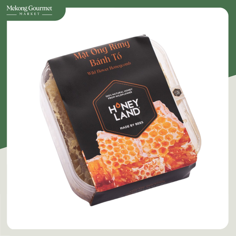Mật ong Rừng Bánh tổ HoneyLand 320g