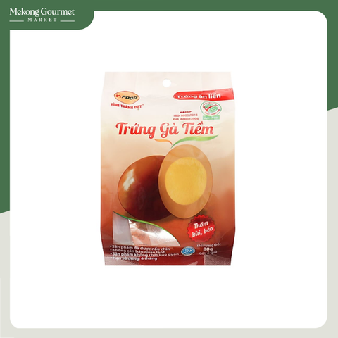 Trứng Gà Ta Tiềm Vfood (2 quả/gói)