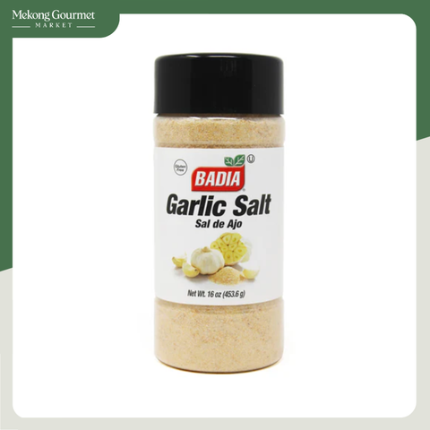 Bột muối tỏi Badia 454g