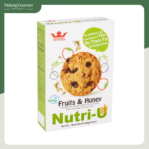 Bánh Fruits & Honey Nutri-U 160g