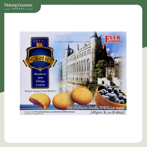 Bánh Quy Nhân Mứt Việt Quất Ever