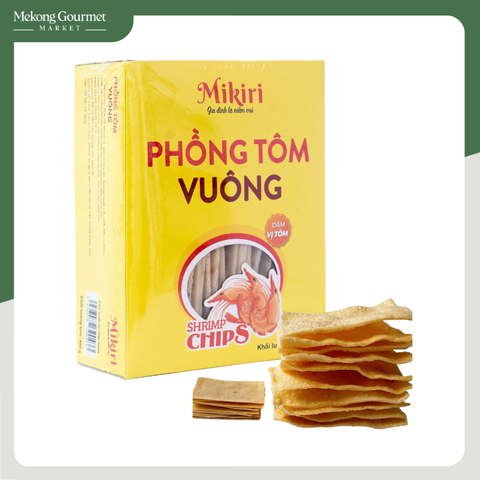 Bánh phồng tôm vuông Mikiri 400g