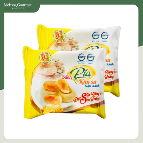 Bánh pía kim sa đậu xanh Hải Sơn 40g
