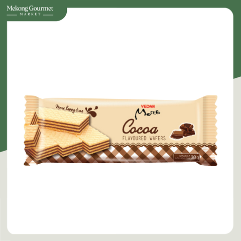 Bánh kem xốp hương cacao Vedan More 30g