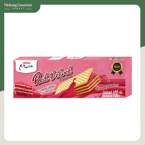 Bánh kem xốp hương red velvet Vedan More 100g