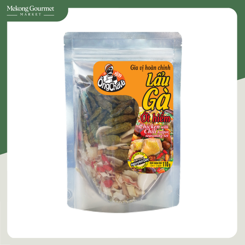 Gia vị hoàn chỉnh lẩu gà ớt hiểm Ông Chà Và 110g