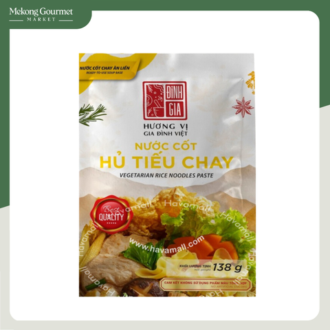 Nước cốt hủ tiếu chay Đỉnh Gia 138g