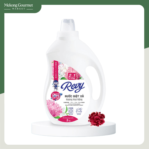 Nước giặt xả hương hoa nắng Revy 3.2 kg