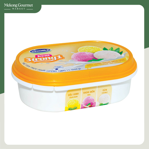 Kem đậu xanh-khoai môn-dừa Vinamilk 1L