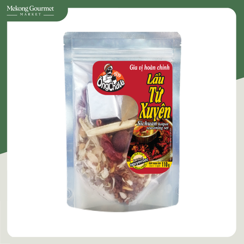Gia vị hoàn chỉnh lẩu tứ xuyên Ông Chà Và 110g