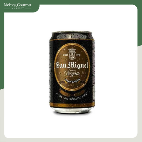 Bia Cerveza Negra San Miguel lon 330ml