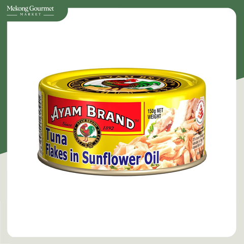 Cá ngừ khúc ngâm dầu hướng dương Ayam Brand 150g
