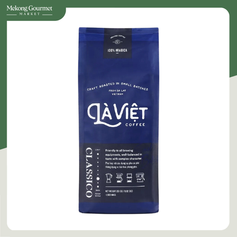 Cà phê bột Classico 100% Arabica Là Việt 250g