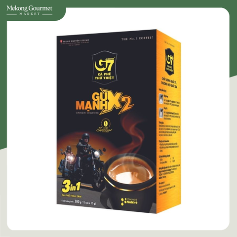 Cà phê Gu Mạnh 3in1 Trung Nguyên 12góix25g