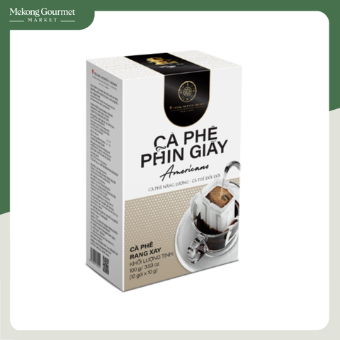 Cà Phê Phin Giấy Americano Trung Nguyên 10 gói x 10g