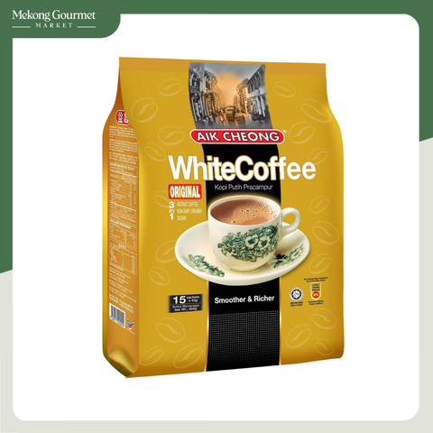 Cà Phê White Coffee Original 3 in 1 Aik Cheong (15góix40g)