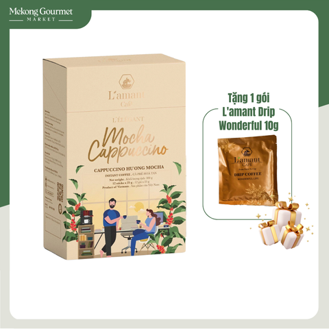 L'amant Café Cà phê hòa tan Mocha Cappuccino 180g