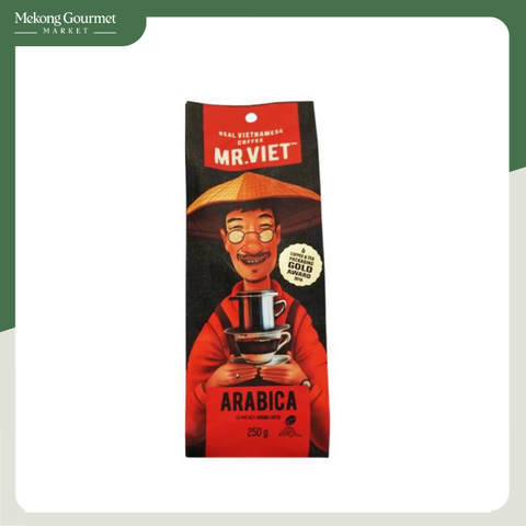 Cà Phê Hạt Rang Túi Arabica Mr.Viet 250g