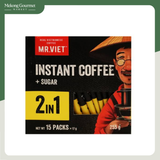 Cà phê hòa tan 2 trong 1 Mr.Viet 255g