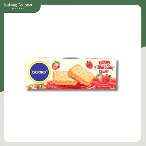 Bánh Quy Kẹp Kem Nhiều Hương Vị Oxford 125G
