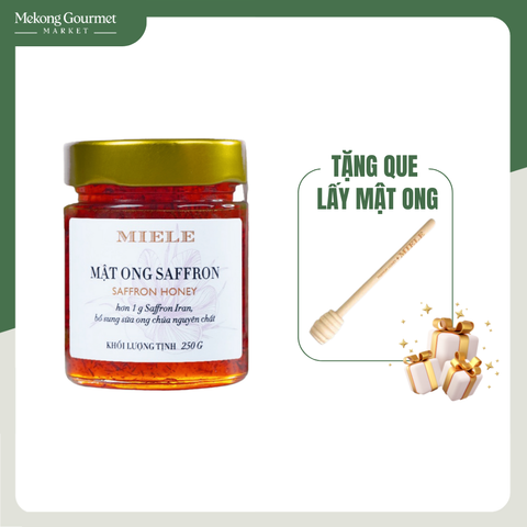 Mật ong Saffron Miele 250g