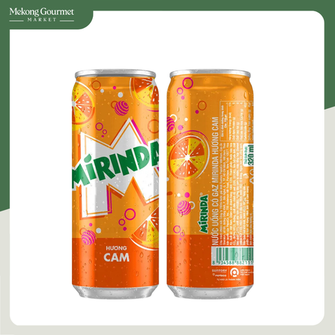 Nước ngọt Mirinda cam lon 320ml