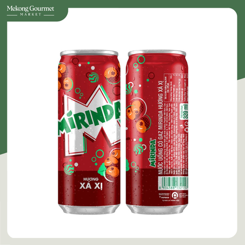 Nước ngọt Mirinda xá xị lon 320ml
