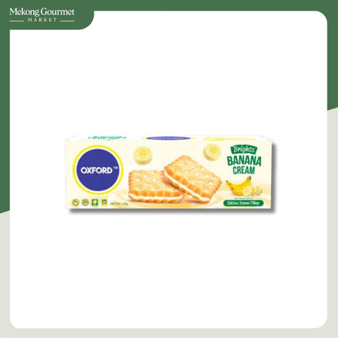 Bánh Quy Kẹp Kem Nhiều Hương Vị Oxford 125G