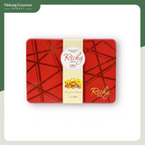 Richy Hộp Thiếc Chữ Nhật Đỏ 500g