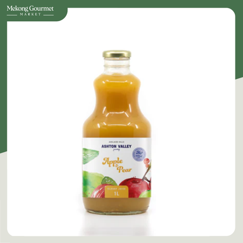 Nước Lê & Táo tươi ép nguyên chất Ashton Valley 1L