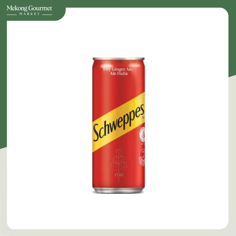 Nước Ngọt Có Gas Schweppes vị Ginger Ale 330ml