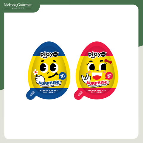 Kẹo Trứng Đồ Chơi Sô Cô La Sữa Bất Ngờ Seasonal Playmore 20g
