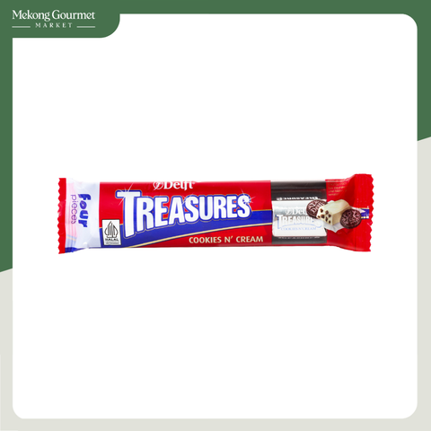 Kẹo Sô Cô La Sữa Với Bánh Qui Sô Cô La Treasures 36g