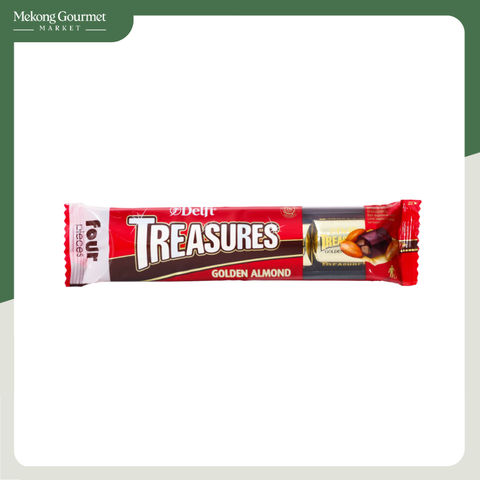 Kẹo Sô Cô La Sữa Với Hạnh Nhân Treasures 36g