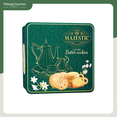 Bánh Majestic Luxury Bình Trà Xanh Lá