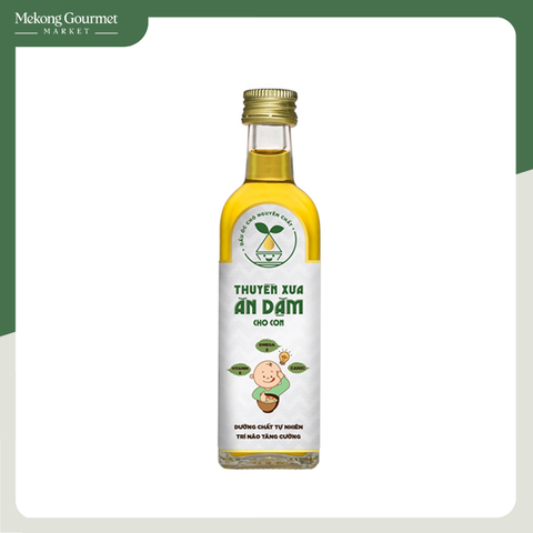 Dầu Óc Chó Nguyên Chất Thuyền Xưa Ăn Dặm Cho Con 65ml