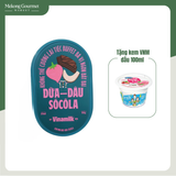 Kem mịn Dâu-Dừa-Sô cô la Vinamilk 870ml