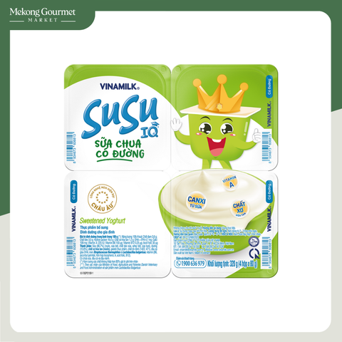 Sữa chua ăn SuSu có đường Vinamilk 80g