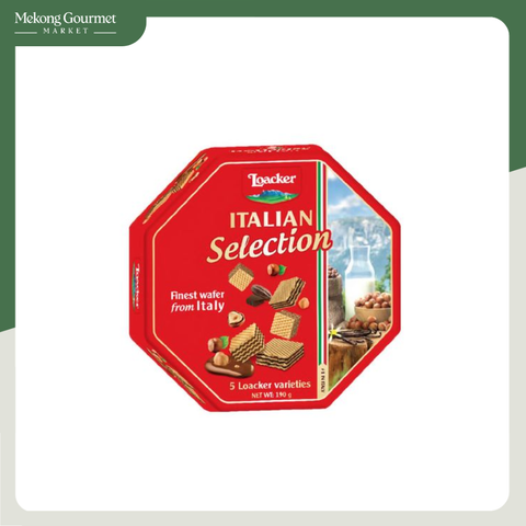 Bánh xốp Loacker Italian Selection 190g