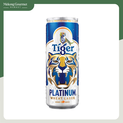 Bia Tiger Platinum Wheat Lager lon 330ml