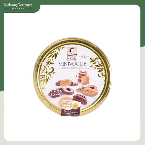 Hộp bánh quy hỗn hợp Minivoglie Matude Vicenzi 500gr