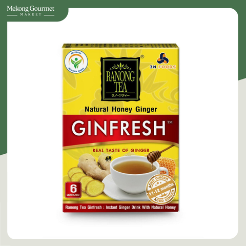 Bột trà gừng mật ong Ranong Tea 72g