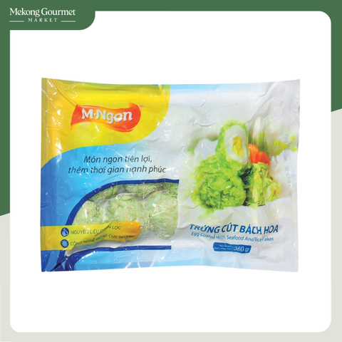 Trứng cút bách hoa đông lạnh M-NGON 360g