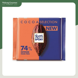 Chocolate đen 74% cacao Ritter Sport 100g
