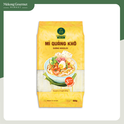Mì Quảng khô Hapinut 480g