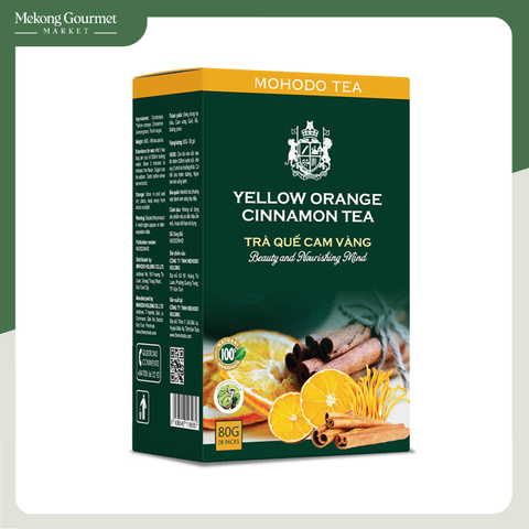 Trà quế cam vàng Mohodo 80g