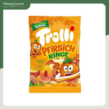 Kẹo dẻo vị đào Trolli Pfirsichringe 150g